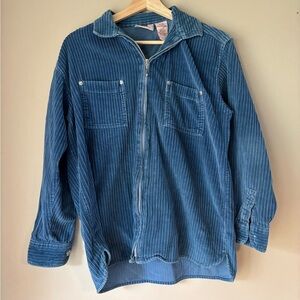 Faded Glory Zip Up Corduroy Jacket